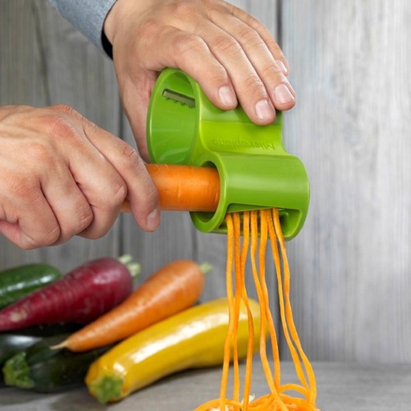 Vegetable Hand Held Spiralizer – Green