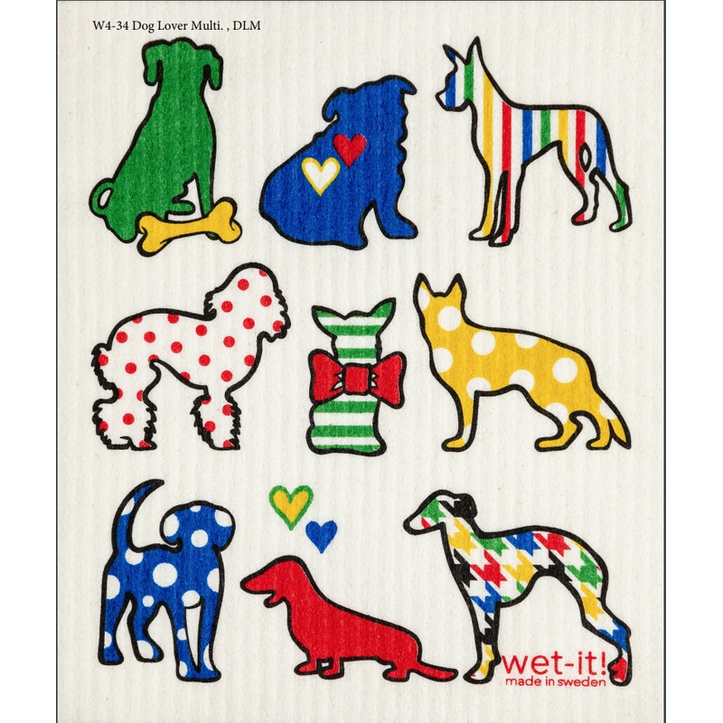 Wet-it! Swedish Dishcloth – Dog Lover