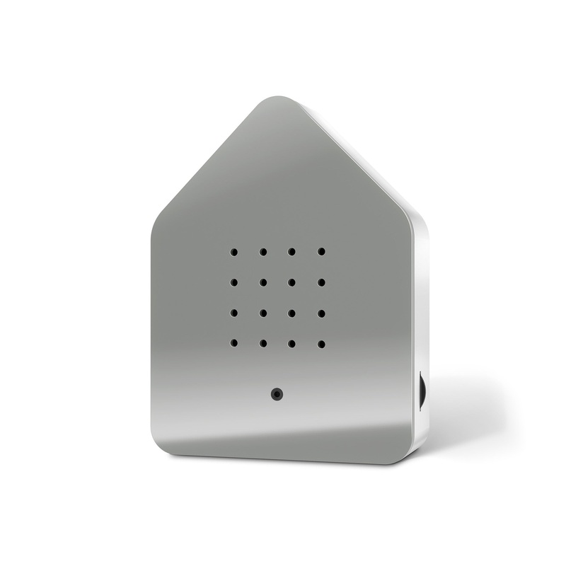 Zwitscherbox Classic Sound Therapy Machine with Motion Sensor, Gray and White