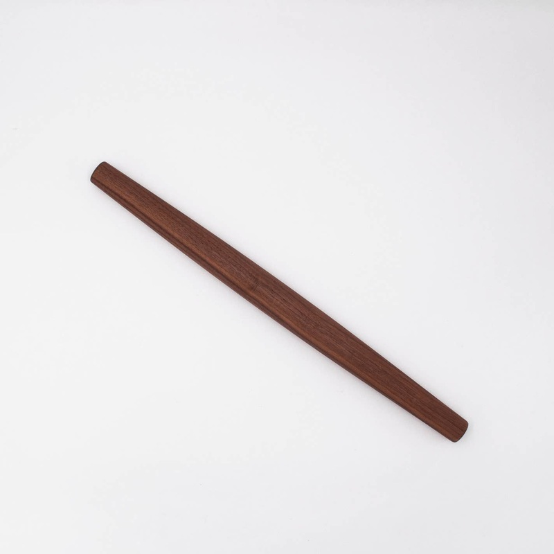 17.5″ Walnut Wood French Tapered Rolling Pin