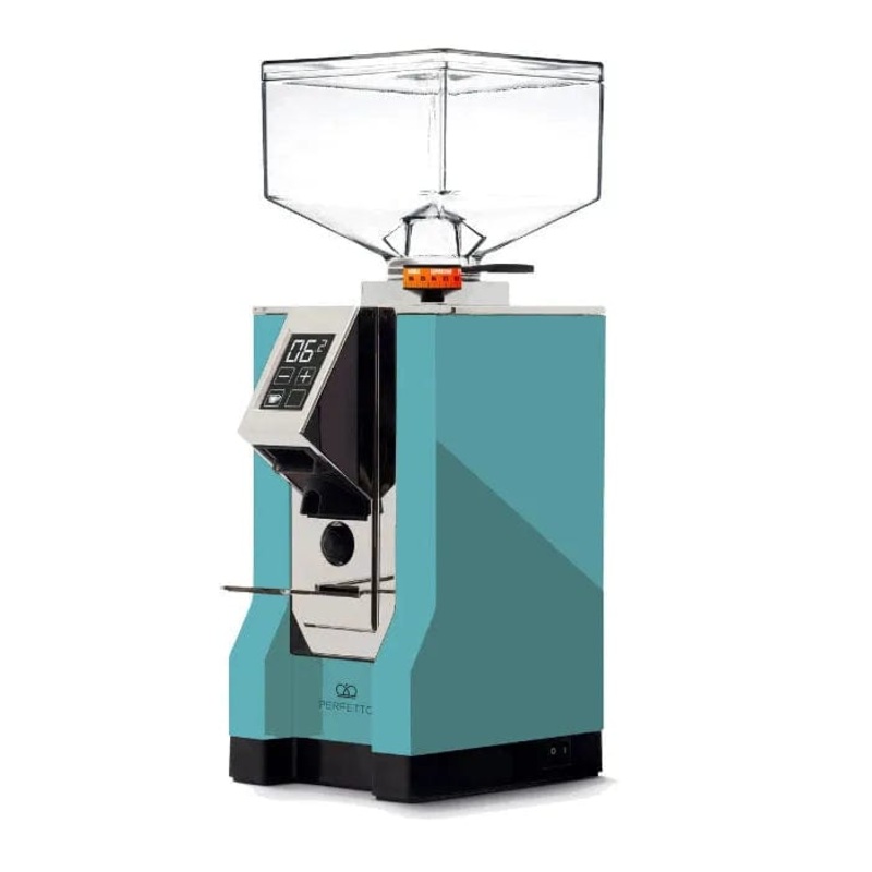 Eureka Mignon Perfetto Burr Coffee Grinder (Tiffany Blue)