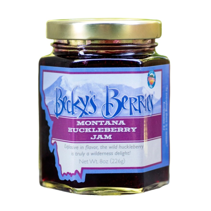 Montana Wild Huckleberry Jam, 8 oz