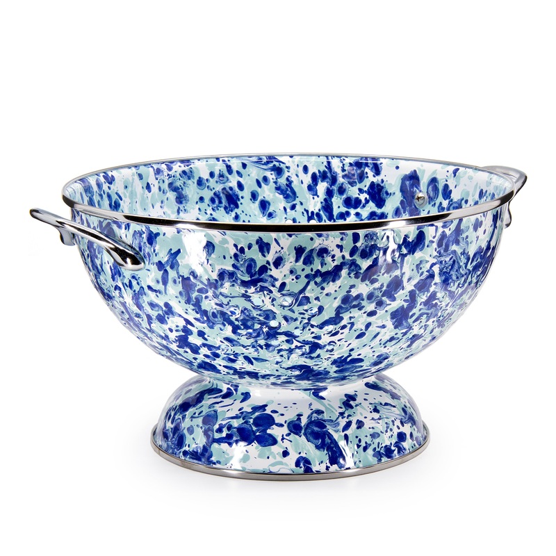 Ocean Swirl Large Colander
