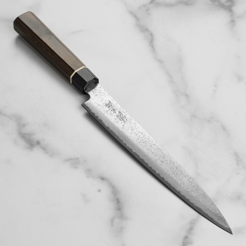 Senzo Black Damascus 8.25″ Slicing Knife