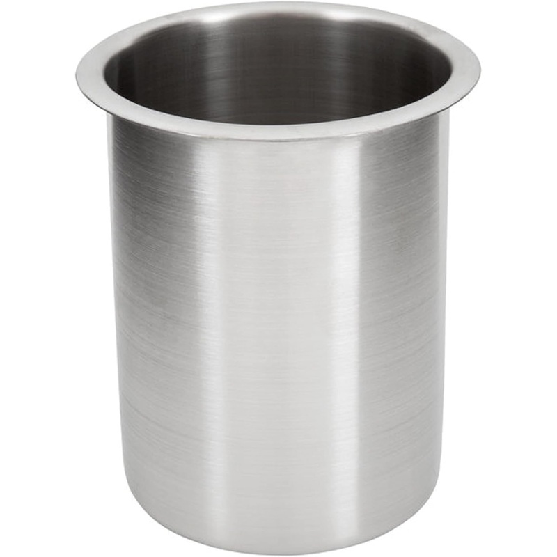 Stainless Steel Bain Marie Pot – for Sauces Warmer and Soup Chafer Soup Pot Soup Station Applicable to Restaurant Catering Buffet Parties Banquets Commercial Use