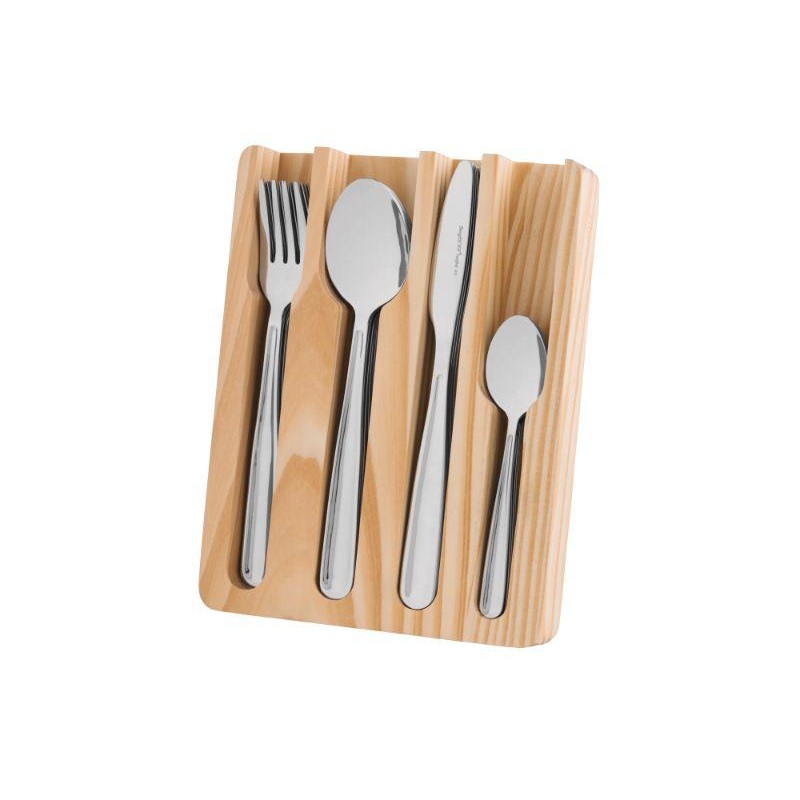 BergHOFF Essentials Sereno 25Pc Stainless Steel Flatware Set
