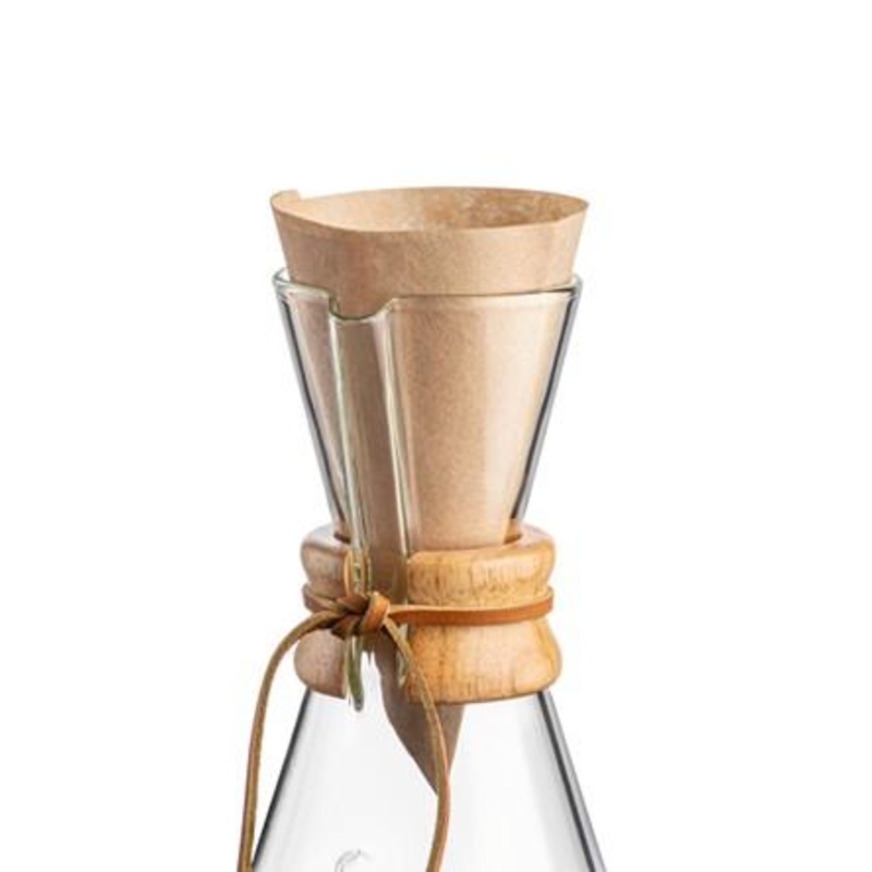 Chemex Unfolded Filters for 3 cup Coffee Maker