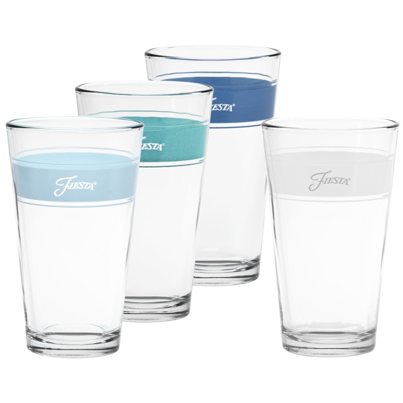 Coastal Blues 16 oz. Frame Cooler Mixed Color – Set of 4