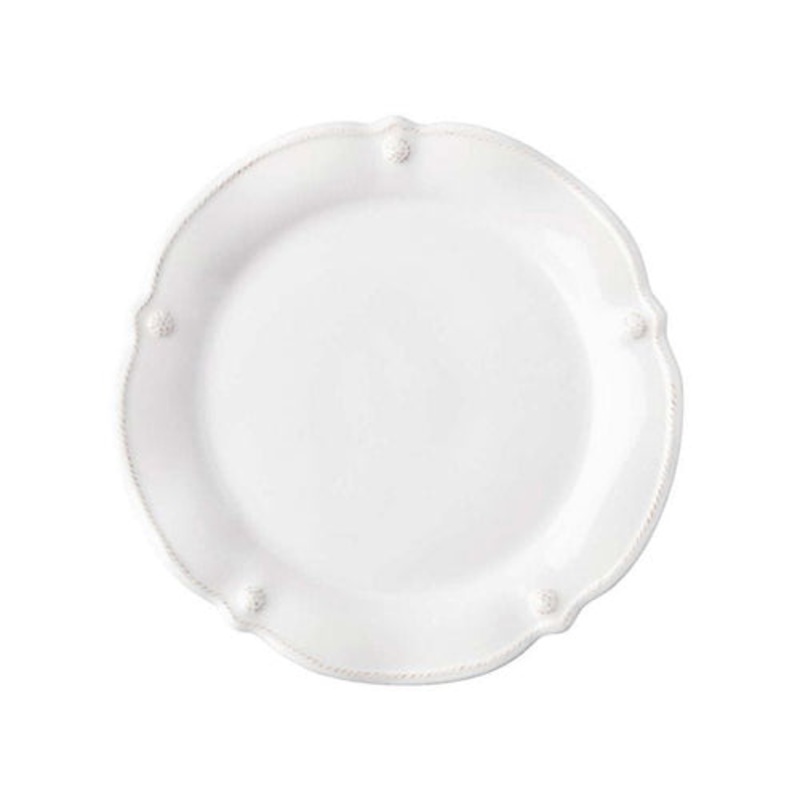 Juliska Berry & Thread Flared Side/Cocktail Plate – Whitewash