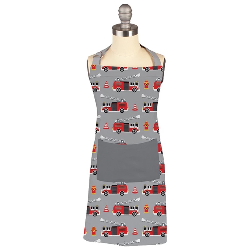 MU Kitchen- Kid’s Apron- Fire Truck