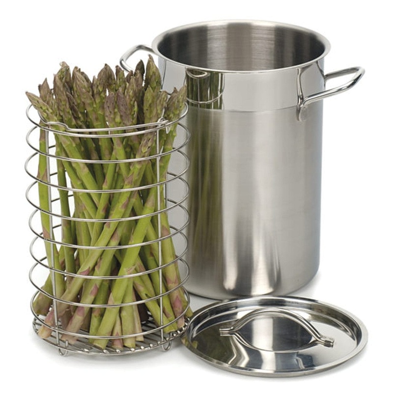 RSVP Stainless Steel Asparagus Steamer
