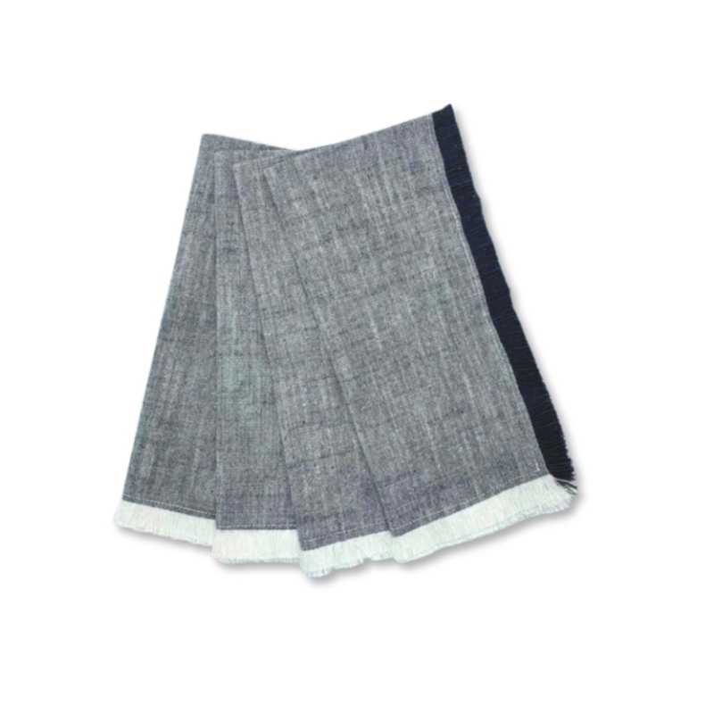Soft Chambray Napkins (Set of 4) – Black