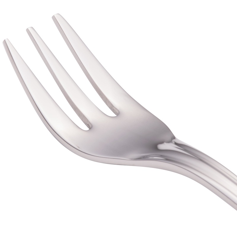 Walco 9615 Ultra 5 9/16″ 18/10 Stainless Steel Extra Heavy Weight Cocktail Fork – 12/Pack