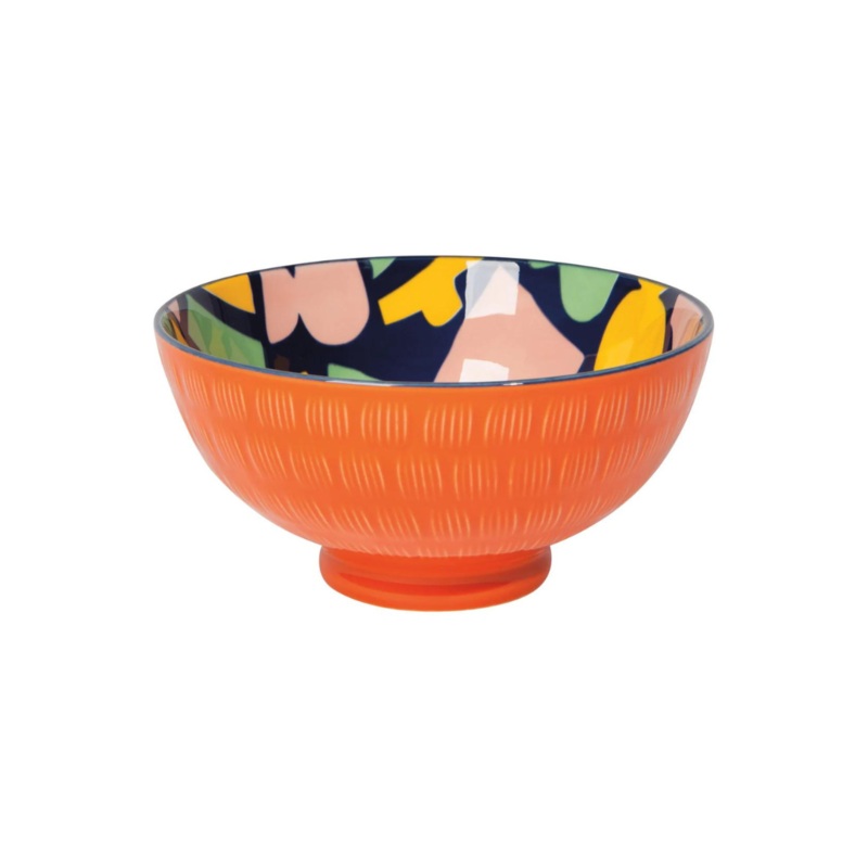 Doodle Stamped Bowl (6″)