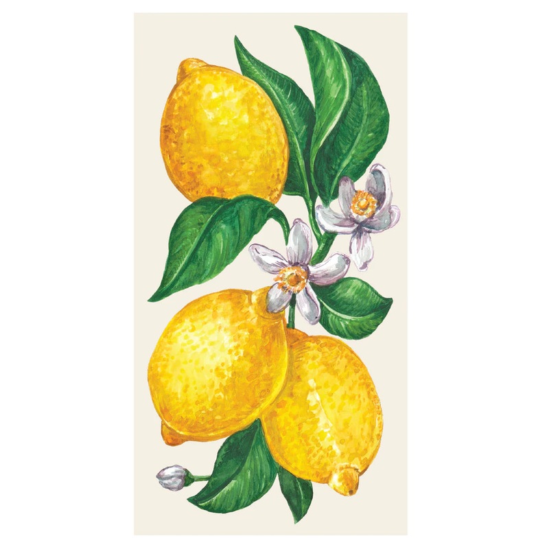 Hester & Cook Lemons Guest Napkin