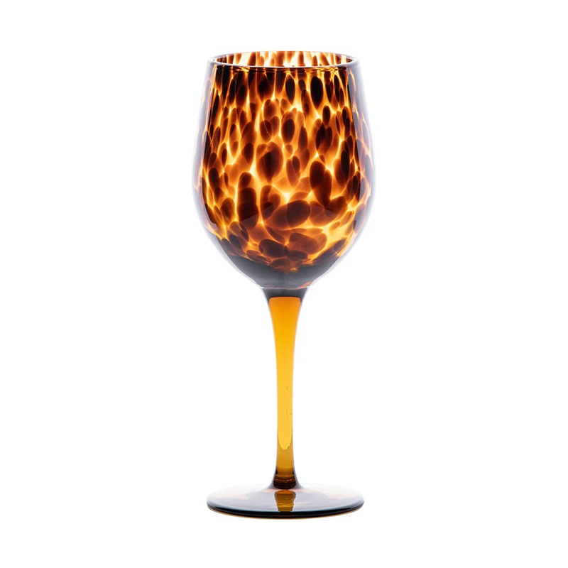 Juliska Puro Wine Glass – Tortoiseshell
