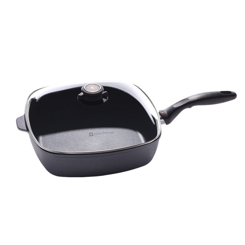 Swiss Diamond – XD Nonstick Square Saute Pan With Lid