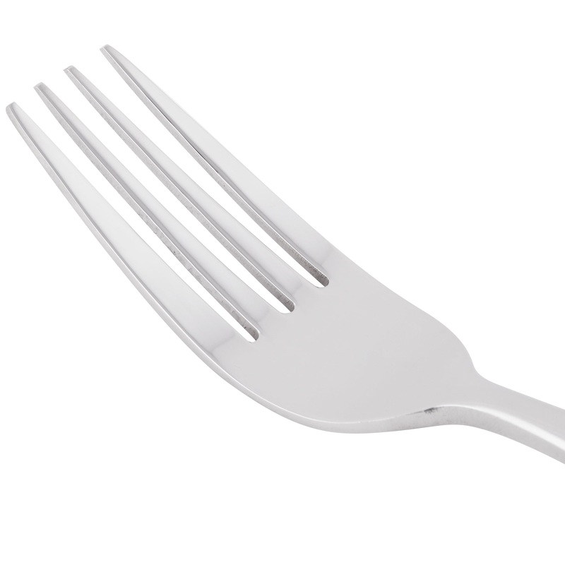 World Tableware 991 027 Esquire 18/8 Extra Heavy Weight Stainless Steel 7 7/8″ Dinner Fork – 12/Pack