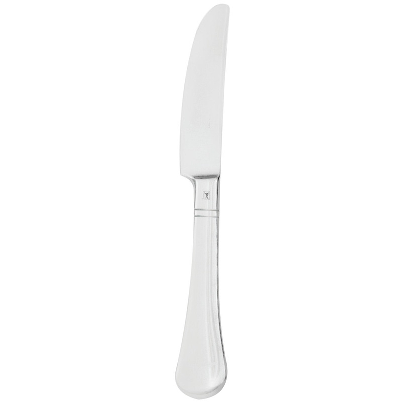 Walco 07451 Soho 9 1/4″ 18/10 Stainless Steel Extra Heavy Weight European Table Knife – 12/Pack