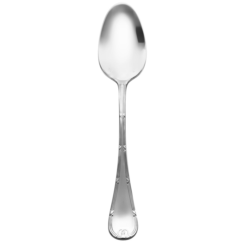 Chef & Sommelier T4806 Orzon 7 1/8″ 18/10 Extra Heavy Weight Stainless Steel Dessert Spoon by Arc Cardinal – 12/Pack
