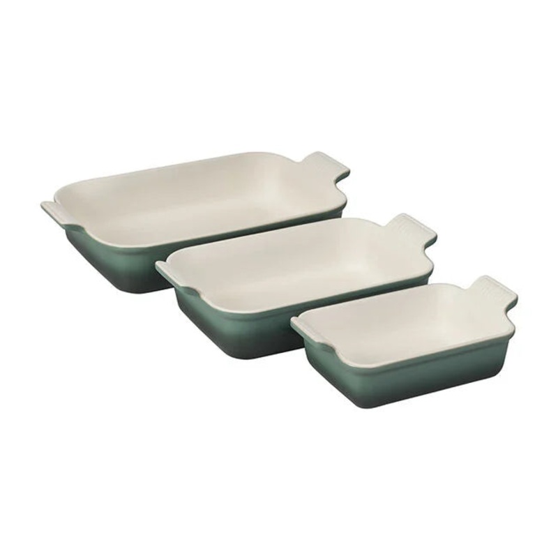 Le Creuset – Heritage 3-Piece Rectangular Baking Dish