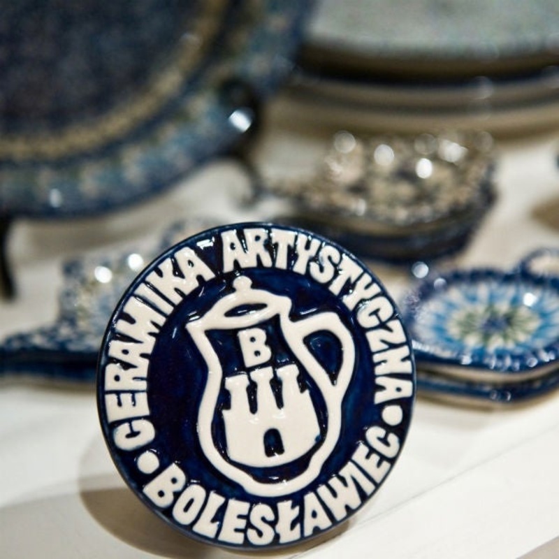 Polish Pottery 6″ Toast Plate