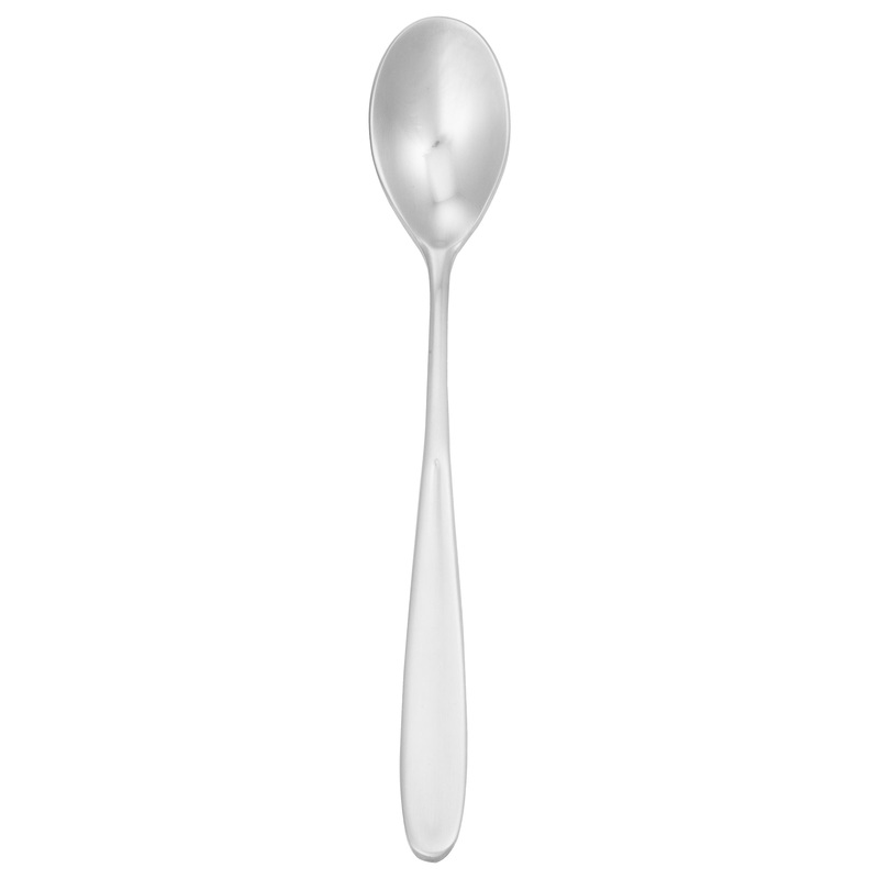 Walco 2004 Modernaire 7 1/4″ 18/10 Stainless Steel Extra Heavy Weight Iced Tea Spoon – 12/Pack