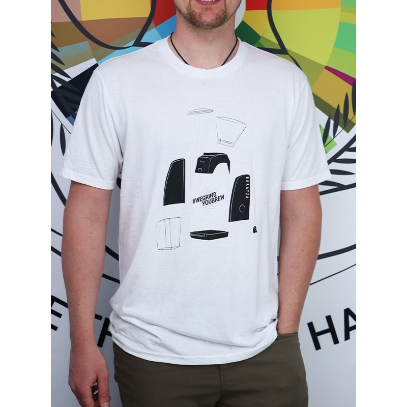 Baratza Encore T-Shirt in White – Size M