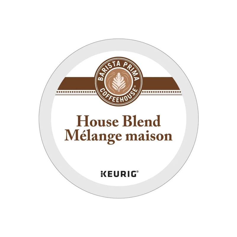 Barista Prima House Blend K-Cup Recyclable Pods (Case of 96)