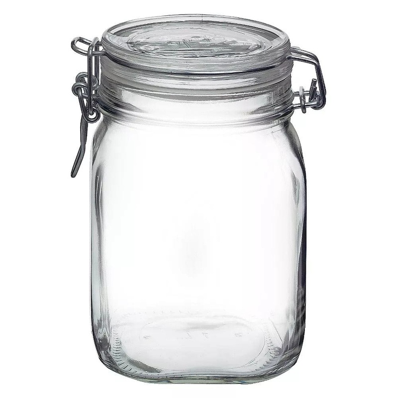 Bormioli Rocco Fido 33.75oz Glass Canning Jar