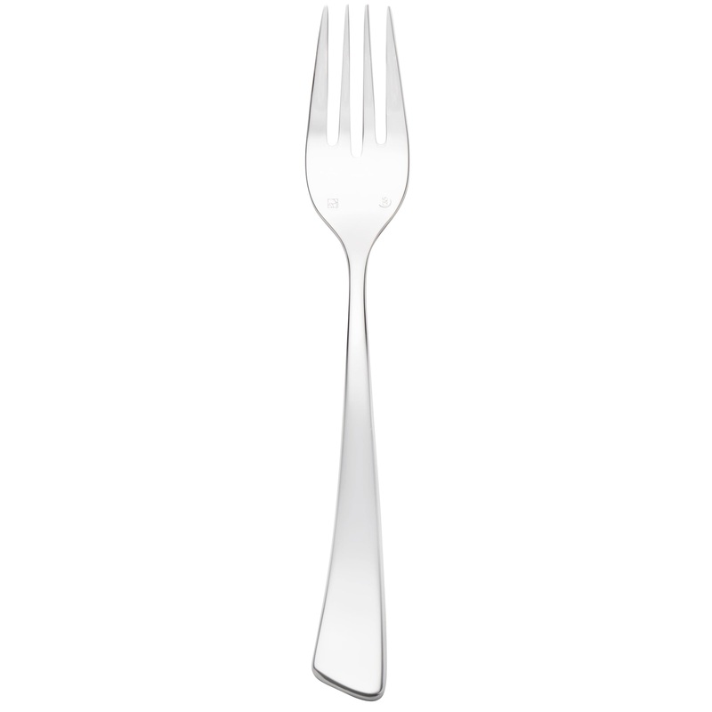 Chef & Sommelier T5229 Ezzo 7 1/4″ 18/10 Stainless Steel Extra Heavy Weight Salad Fork by Arc Cardinal – 12/Pack