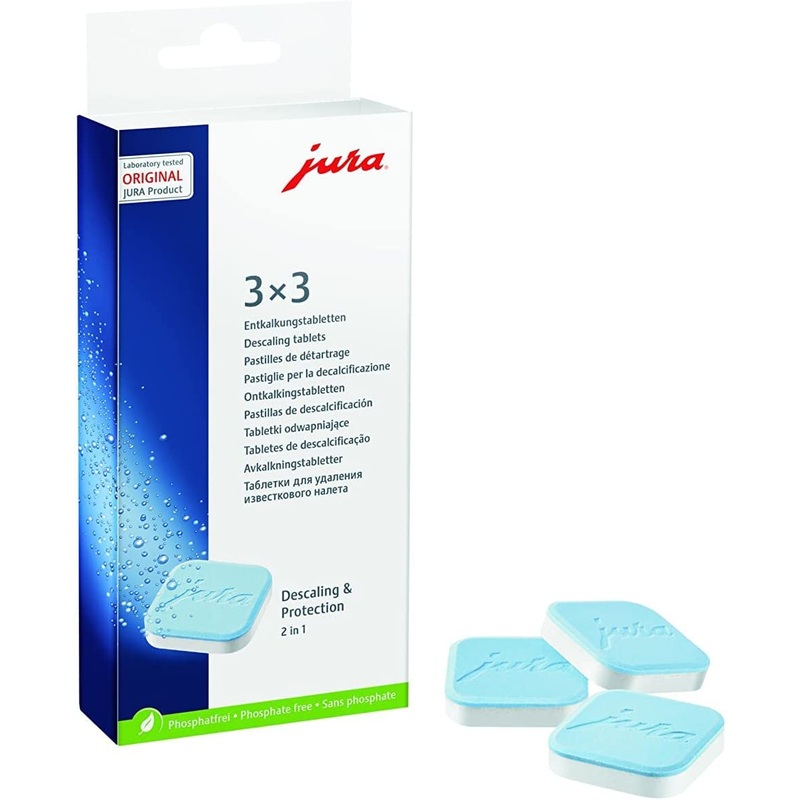 Jura Decalcifying Tabs – 9 Pack