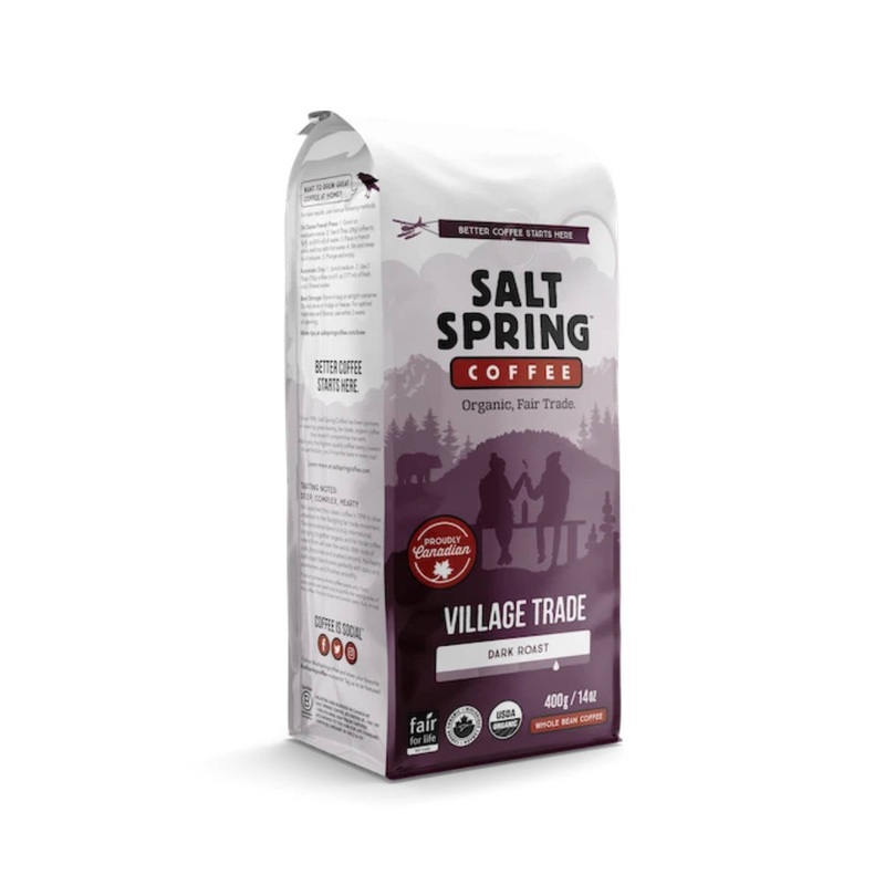 Salt Spring Village Trade Whole Bean Coffee (14 oz.)