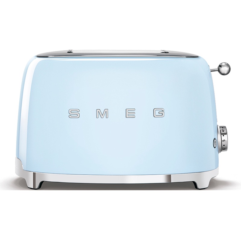 Smeg 50’s Retro Style Aesthetic 2×2 Slice Pastel Blue Toaster