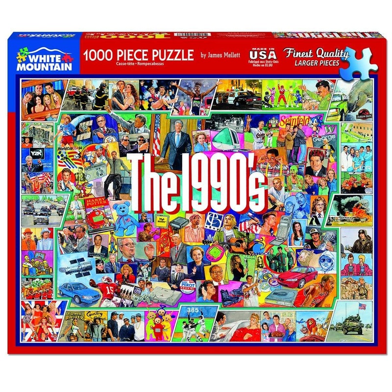 The 1990’s 1,000 Piece Puzzle