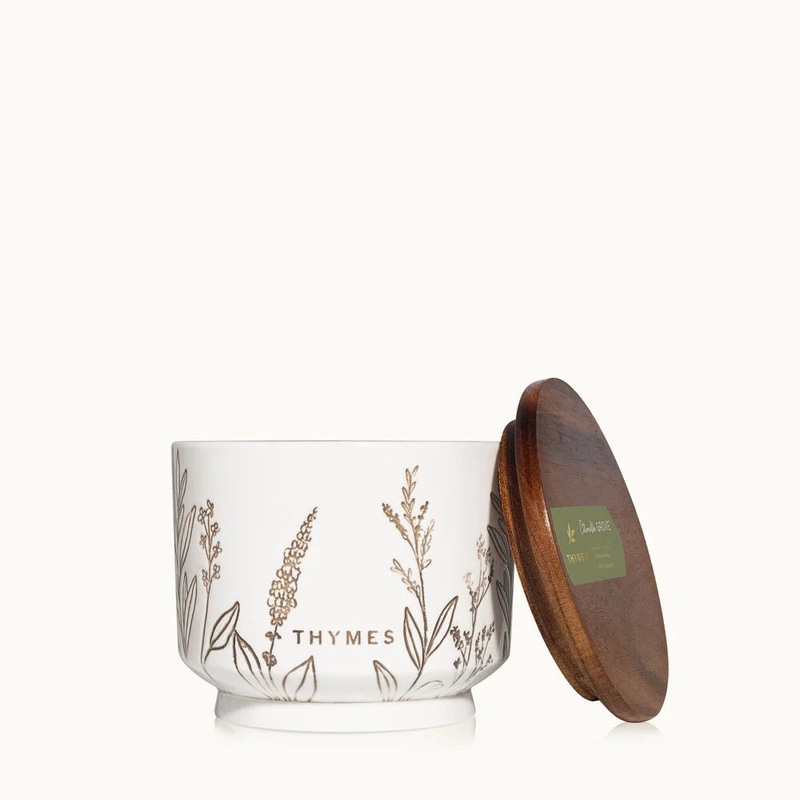 Thymes Outdoor Oasis Citronella Grove Large Candle