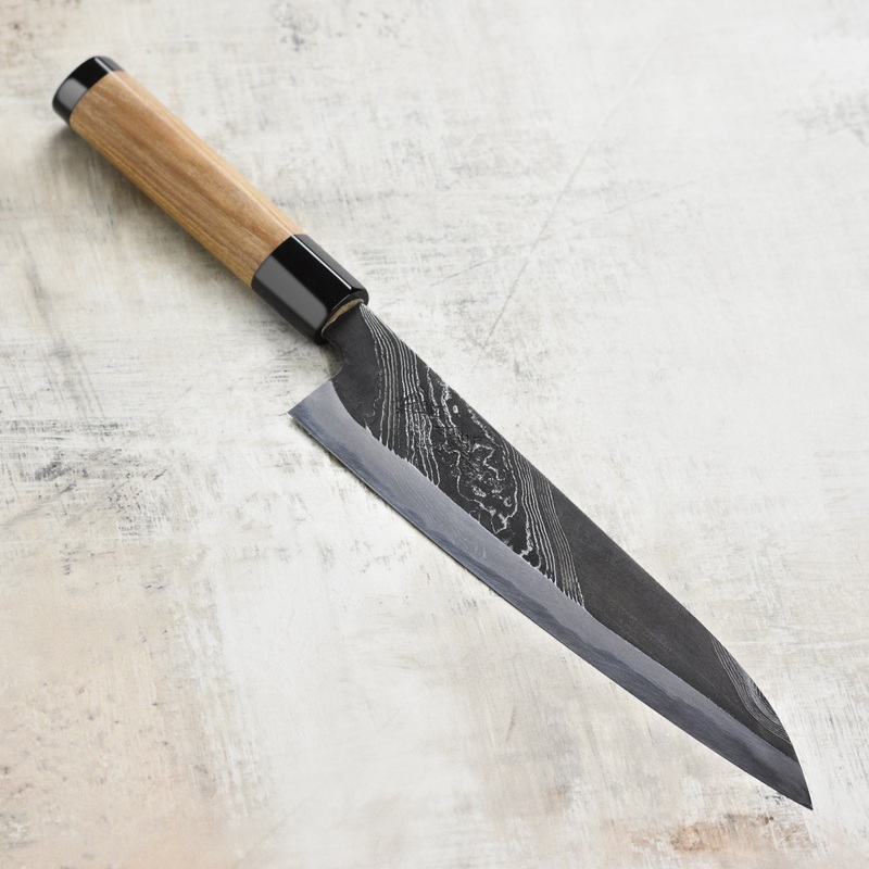Tsukasa Hinoura River Jump Damascus 8.25″ Gyuto