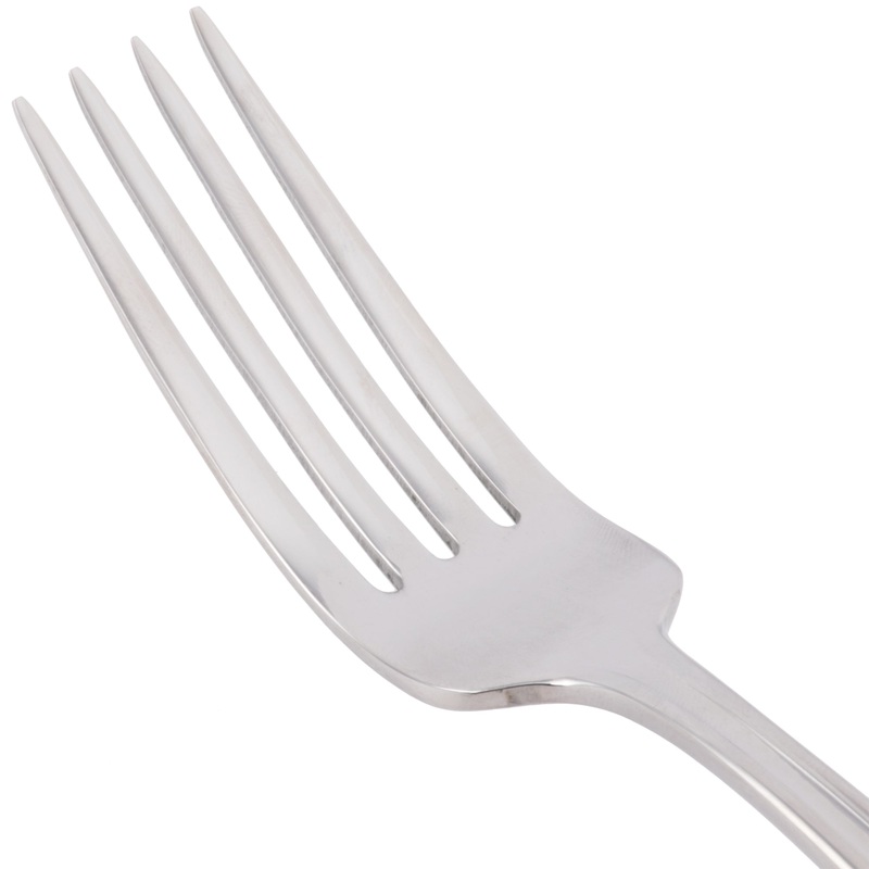 World Tableware 578 030 Fairfield 7″ 18/0 Stainless Steel Heavy Weight Utility / Dessert Fork – 12/Pack