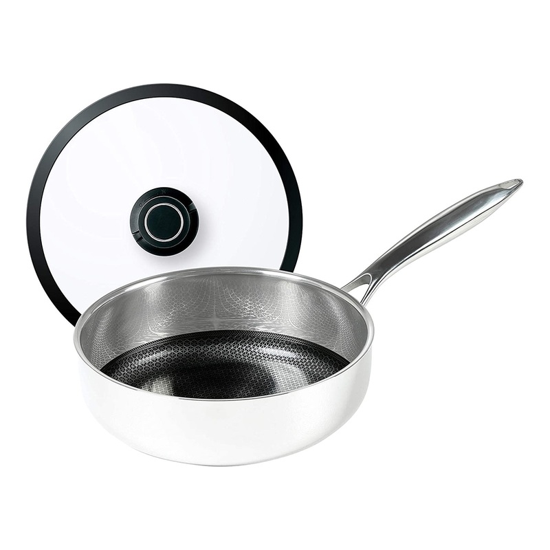 Black Cube 9 1/2″ Deep Saut Pan w/Lid