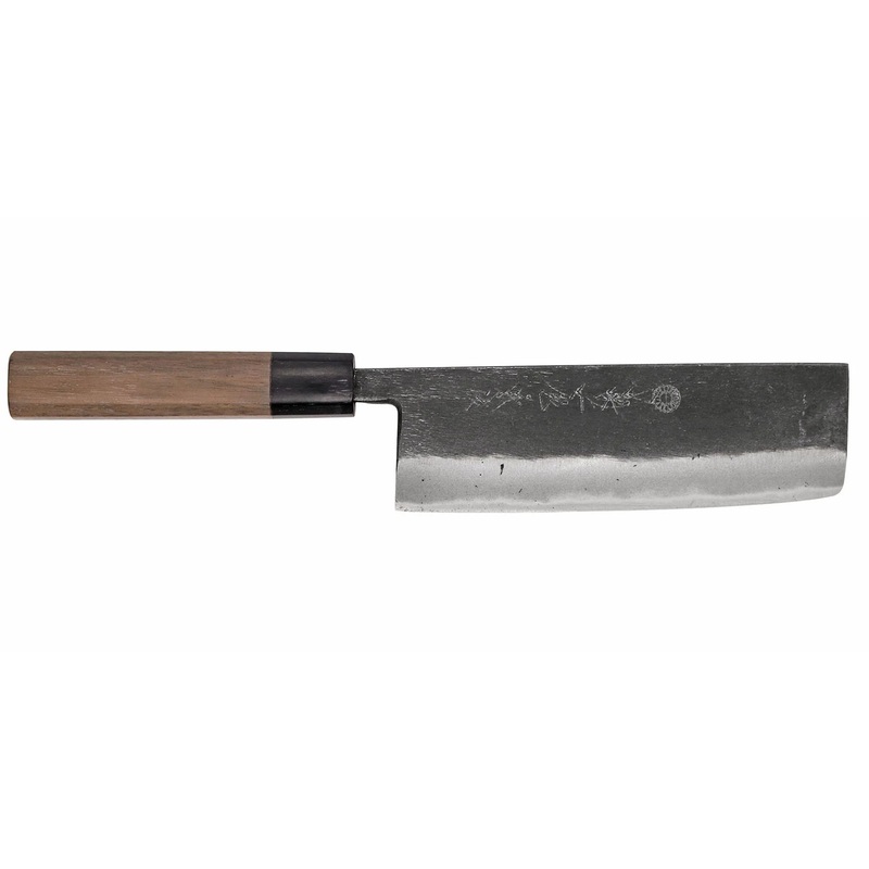 Kikuichi- KURO Kurouchi Carbon Steel 6.5″ Nakiri
