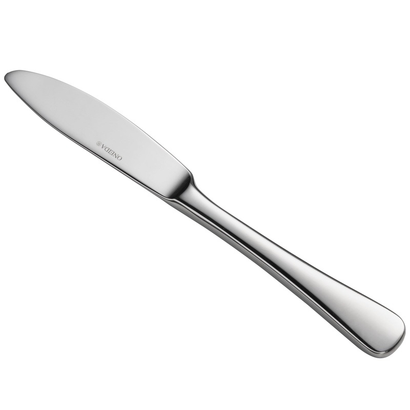 Oneida B882KBVF Acclivity 7″ 18/0 Stainless Steel Heavy Weight Butter Knife – 12/Pack
