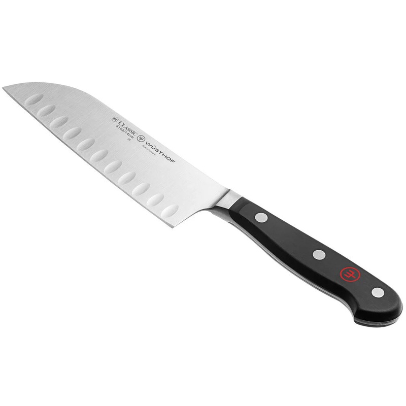Wusthof 5″ Classic Hollow Edge Santoku Knife