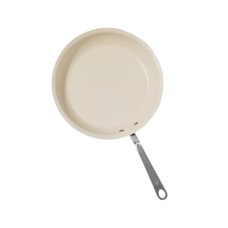 12″ Ceramic Clad Frying Pan – Sand