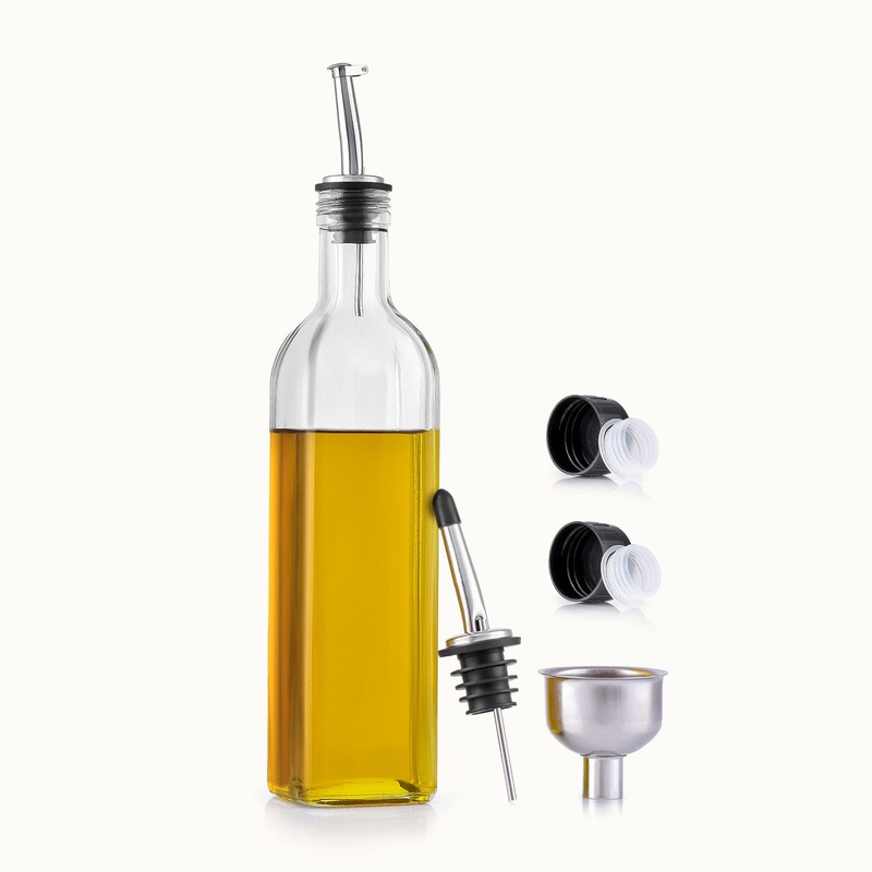 17oz Olive Oil Dispenser Bottle with Accessories
