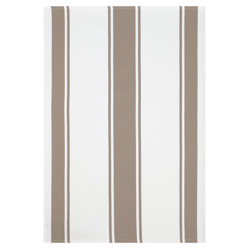 MU Kitchen- Stripe Towel- Flax