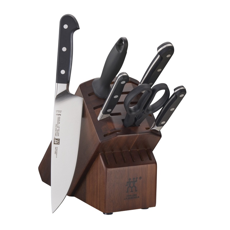 Pro 7 Pc. Acacia Knife Block Set