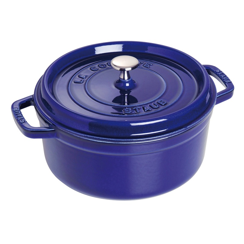 Staub Round Cocotte –  2 3/4 Qt. – Dark Blue