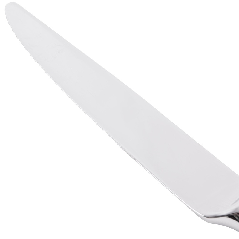 World Tableware 982 7502 Contempra 9 1/8″ 18/8 Stainless Steel Extra Heavy Weight Dinner Knife – 12/Pack