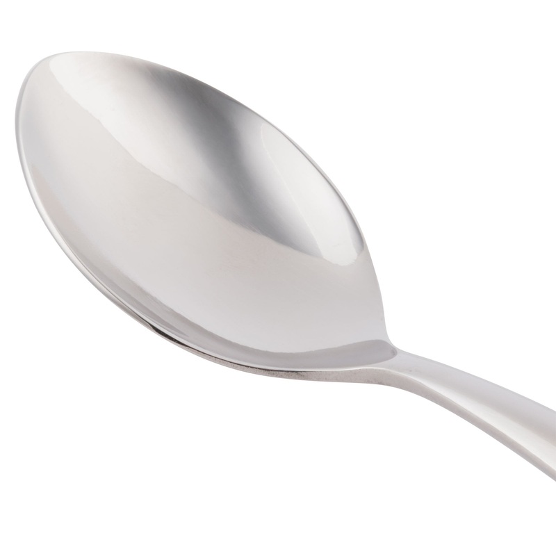 World Tableware 991 002 Esquire 18/8 Extra Heavy Weight Stainless Steel 7″ Dessert Spoon – 12/Pack