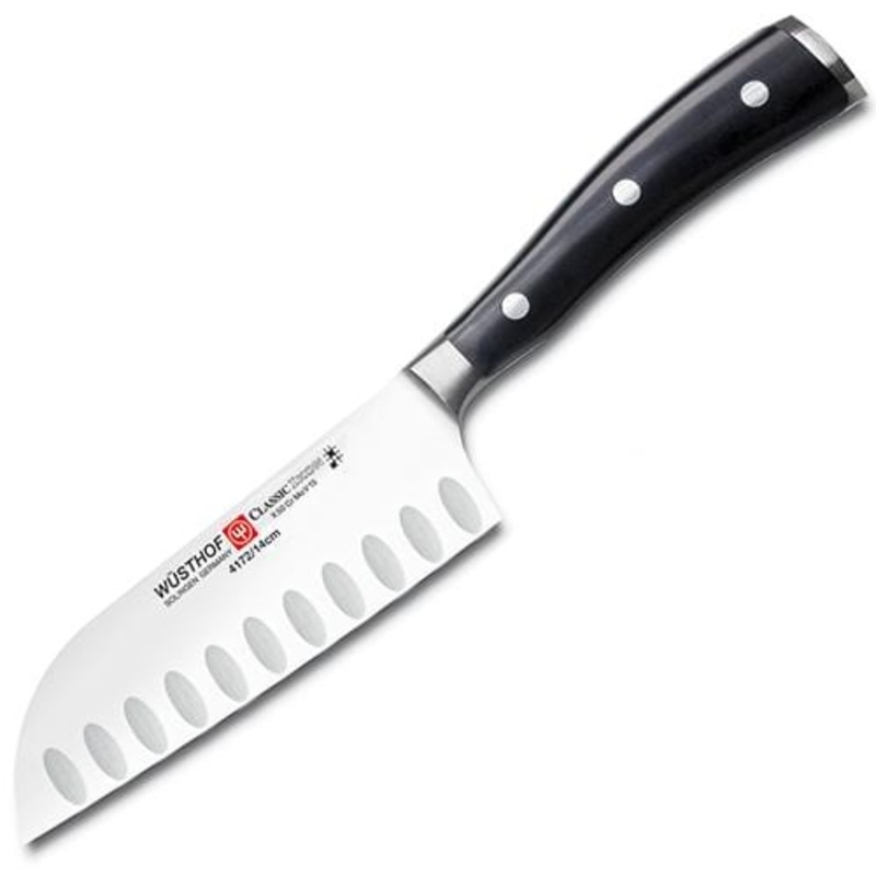 Wusthof Classic Ikon Granton Santoku 5in